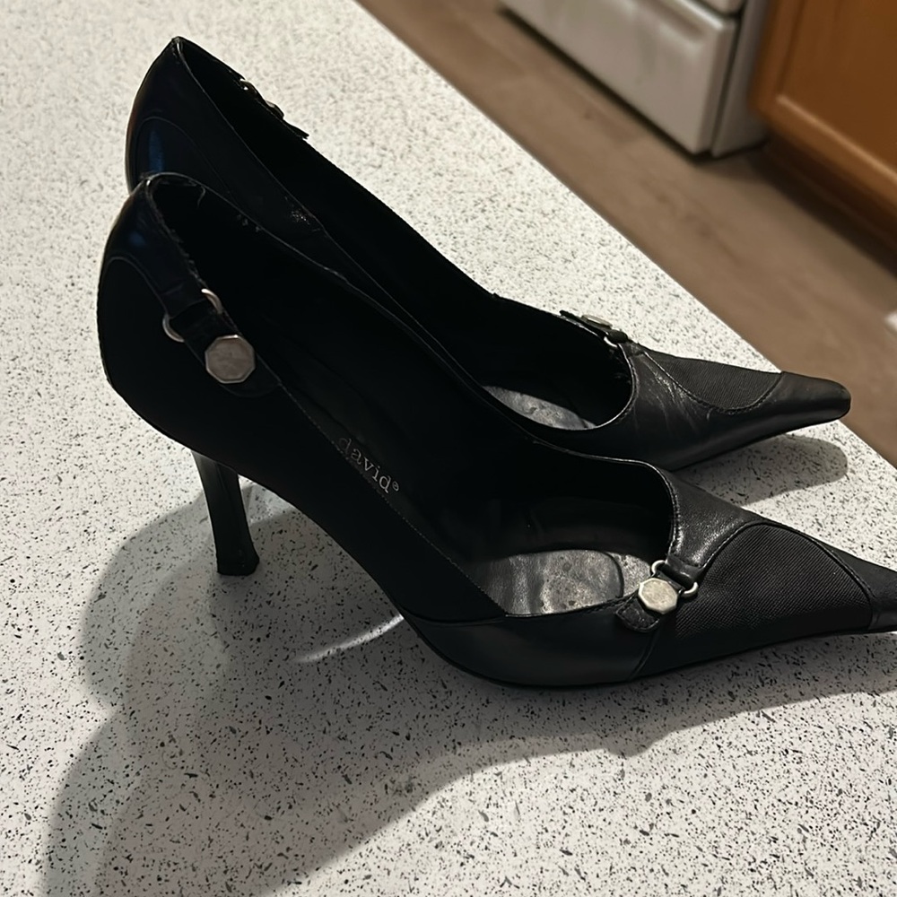 Charles David Black Heels